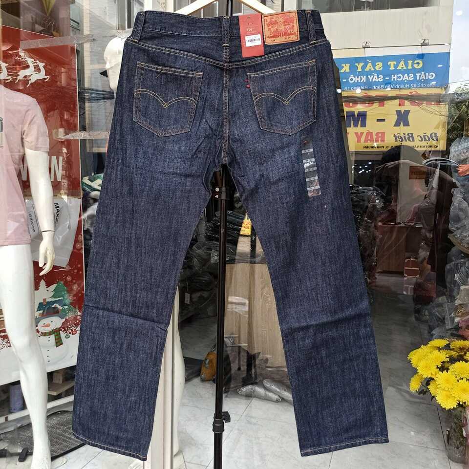 Quần jean Levis 514 ống rộng hàng xuất khẩu