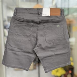 Short jean nam màu xám