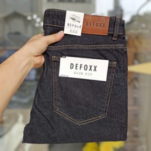 Quần Jean DEFOXX Đen Muối Tiêu