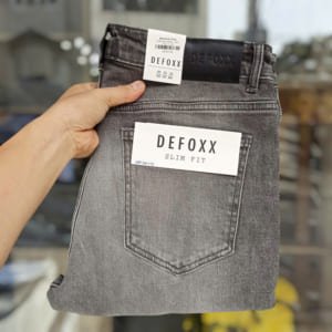 Quần Jean DEFOXX Xám Sáng 241113