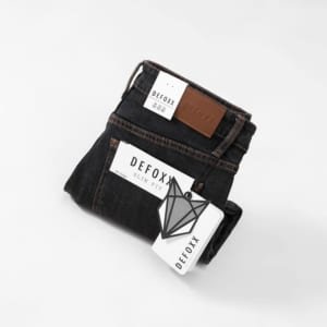 Quần jean Defoxx đen indigo 250809